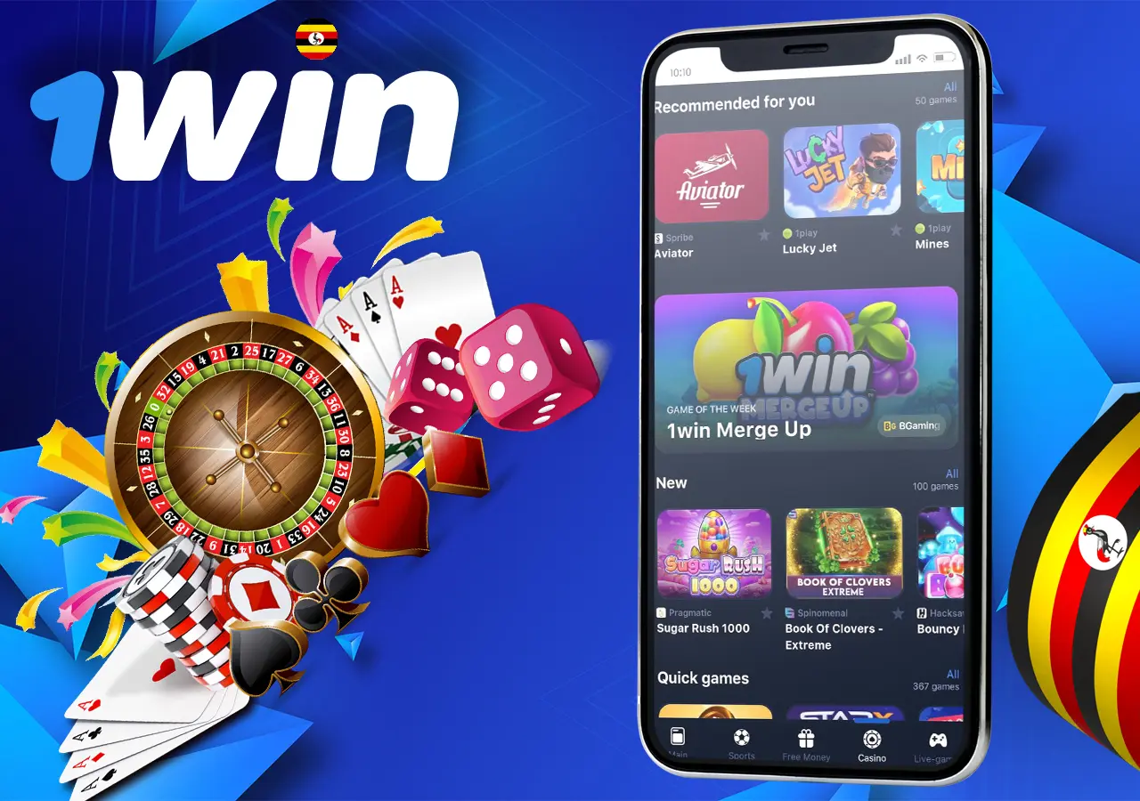 Online casino games on the platform