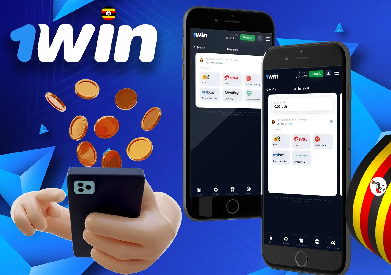 Payment methods in 1Win app