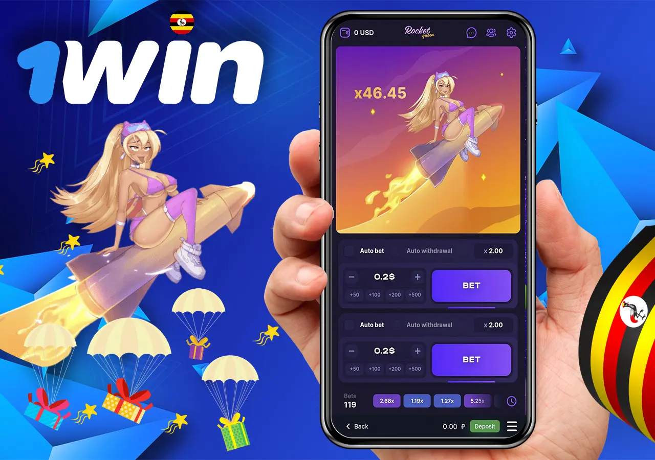 Winning slot 1Win Rocket Queen