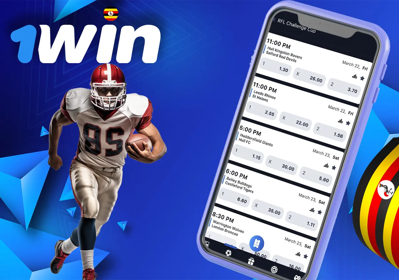 Betting on sporting events in rugby