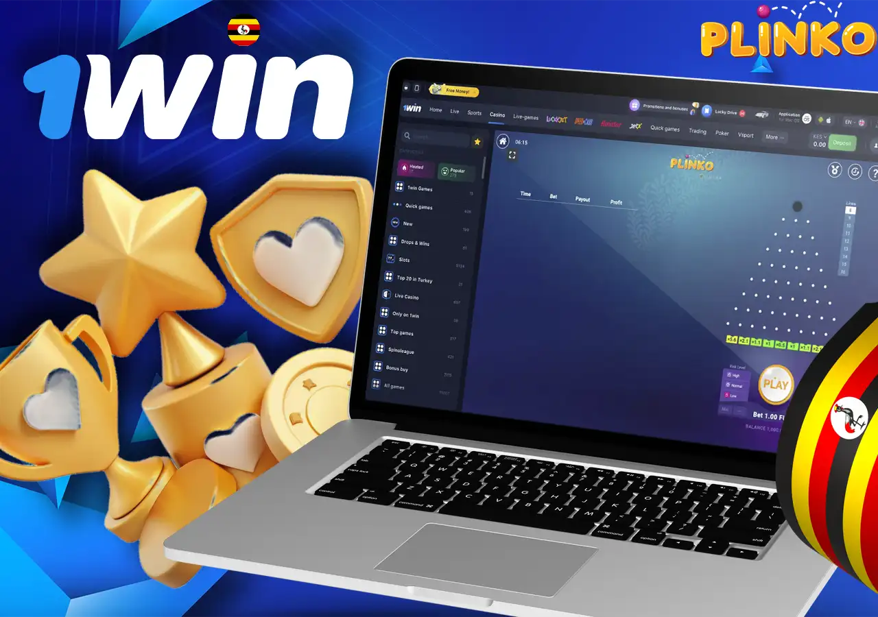 The popular 1Win Plinko slot is gaining immense popularity among the players in Uganda.